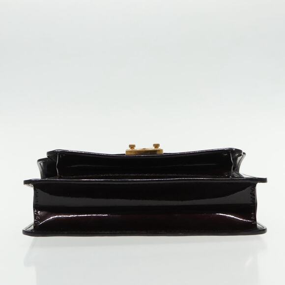 LOUIS VUITTON Monogram Vernis Monceau BB Bag Amarante M91580 - Picture 5 of 16